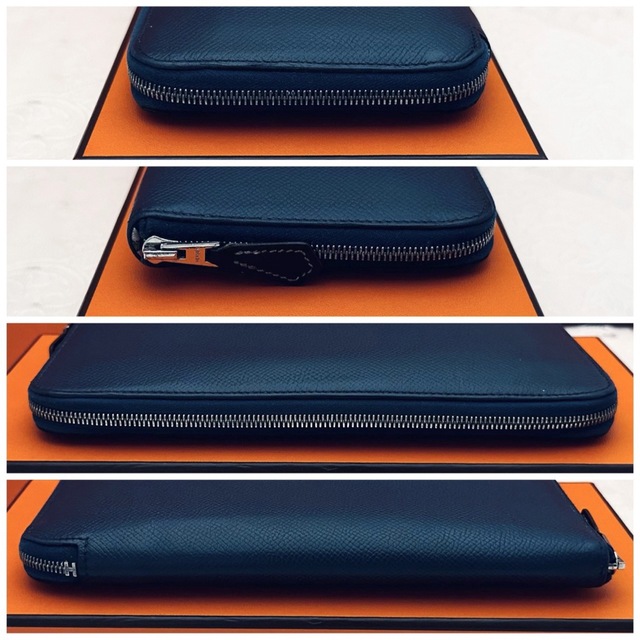 Hermes - 店頭入手困難品✨エルメス アザップロングシルクイン④ブルー