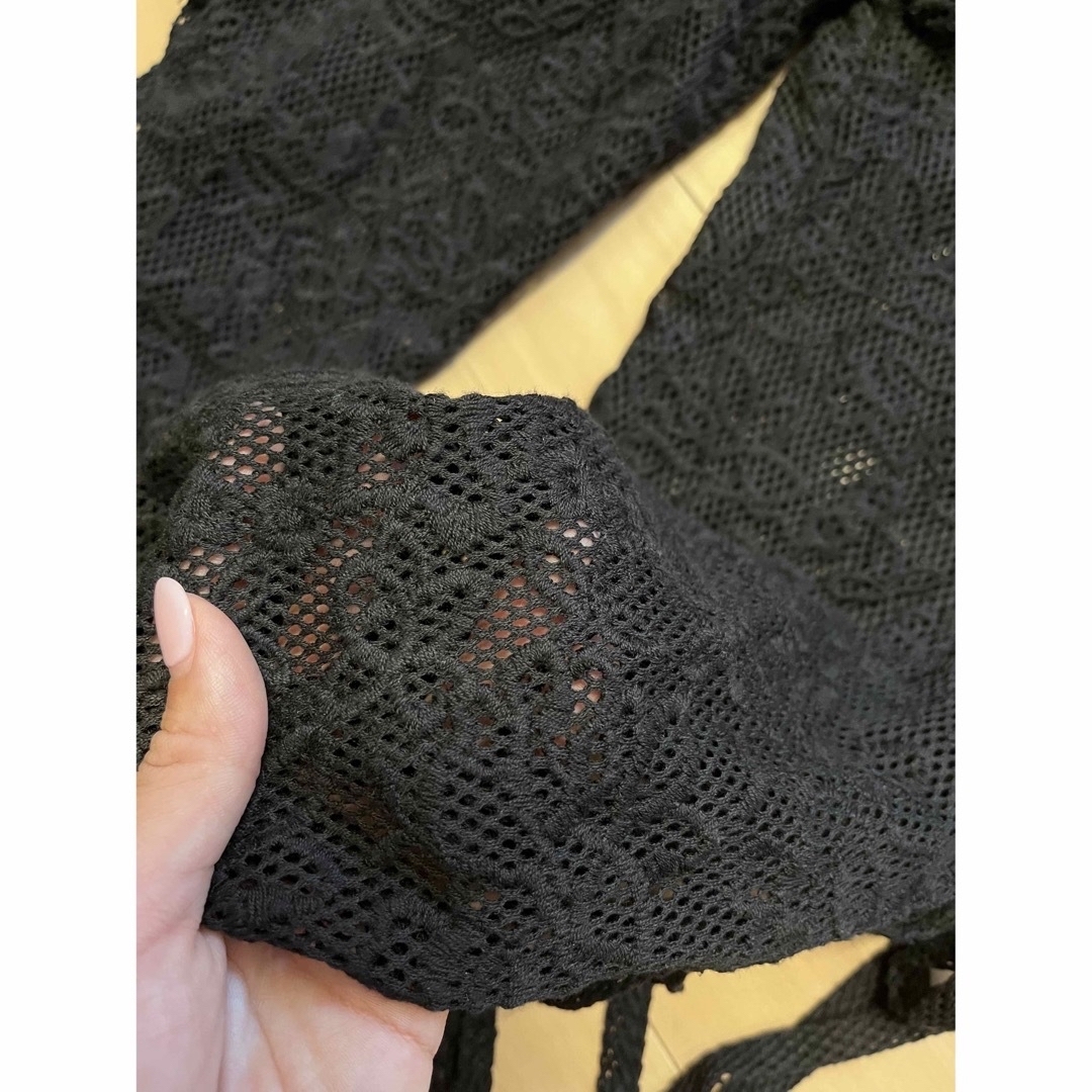 moussy(マウジー)のMOUSSY side ribbon lace パンツ レディースのパンツ(その他)の商品写真