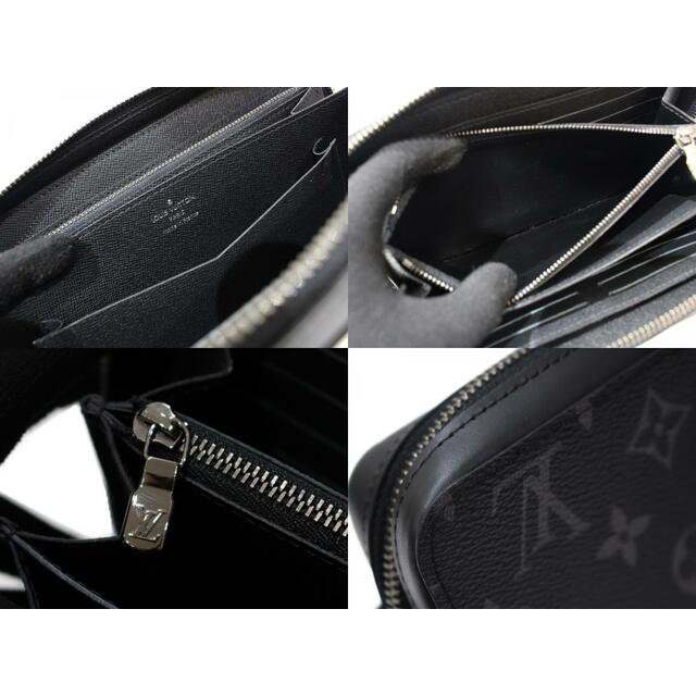 LOUIS VUITTON　ルイヴィトン　ジッピーXL　M61698　財布　ウォレット　セカンドバッグ　モノグラム・エクリプス　ブラック×グレー　メンズ　ギフト　プレゼント包装可松前R56号店