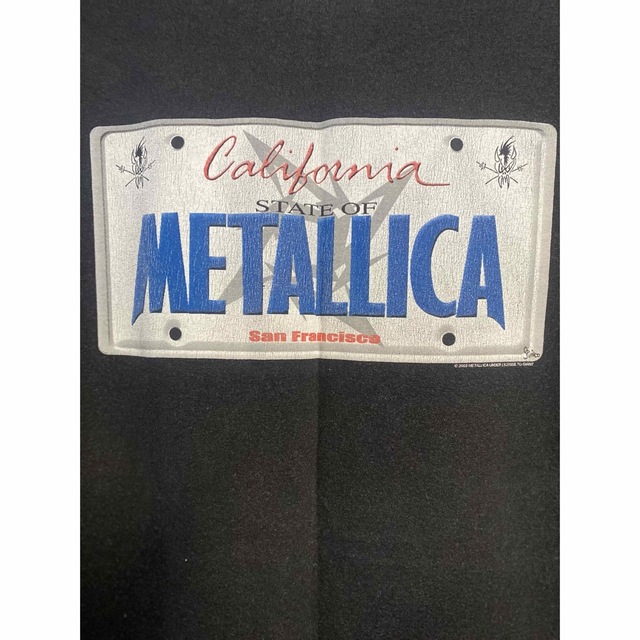 00'S当時物 METALLICA Tシャツ ヴィンテージ　サイズL メタリカ