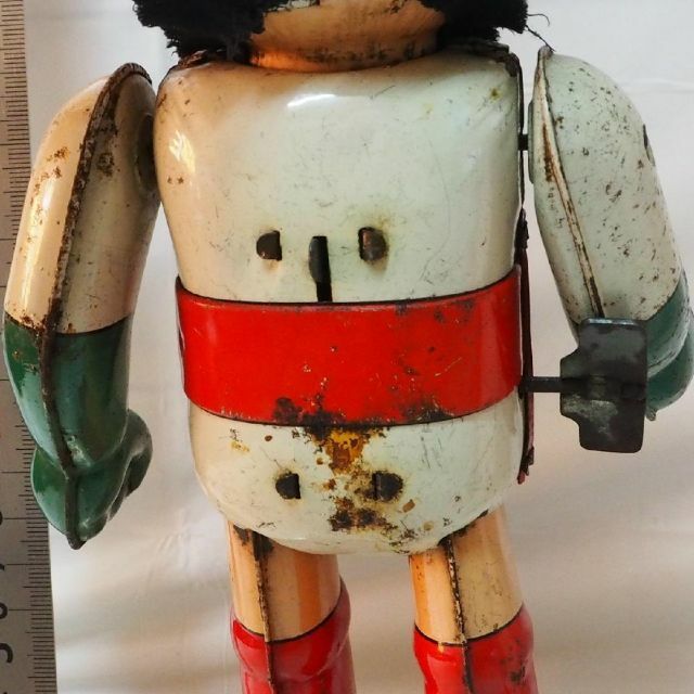 野村【すーぱーくん NO.5】ゼンマイ歩行ロボット ブリキTIN TOY 野村【すーぱーくん NO.5】ゼンマイ歩行ロボット ブリキTIN TOY
