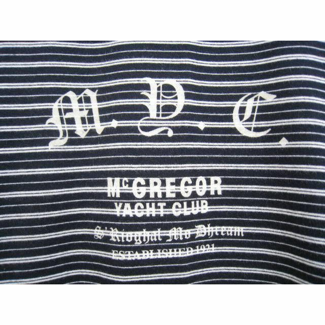 McGREGOR(マックレガー)のMcGREGOR◆マクレガー ボーダー 半袖 Tシャツ メンズ サイズM メンズのトップス(Tシャツ/カットソー(半袖/袖なし))の商品写真