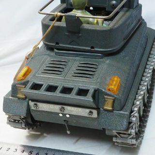 米澤【 シャーマン タンク 対空戦車 動作不調】当時物ブリキ