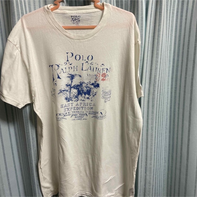 POLO RALPH LAUREN(ポロラルフローレン)のラルフローレン半袖ホワイトTシャツ メンズのトップス(Tシャツ/カットソー(半袖/袖なし))の商品写真