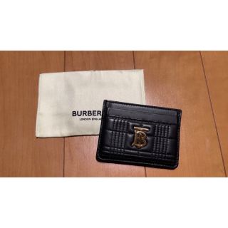 バーバリー(BURBERRY)のBURBERRY ブラックLola カードケース(財布)