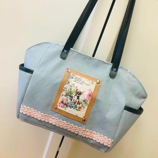 ハンドメイド☆チワワ柄☆トートバッグ☆ショルダーバッグ(バッグ)