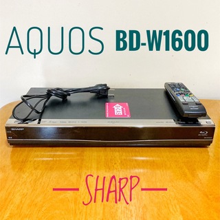 シャープ(SHARP)のSHARP シャープ　ブルーレイレコーダー HDD 1TB 2チューナー(ブルーレイレコーダー)