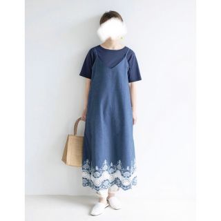 シマムラ(しまむら)のしまむら♡ロングワンピース　デニム　レース　ハレイロ　hareiro(ロングワンピース/マキシワンピース)