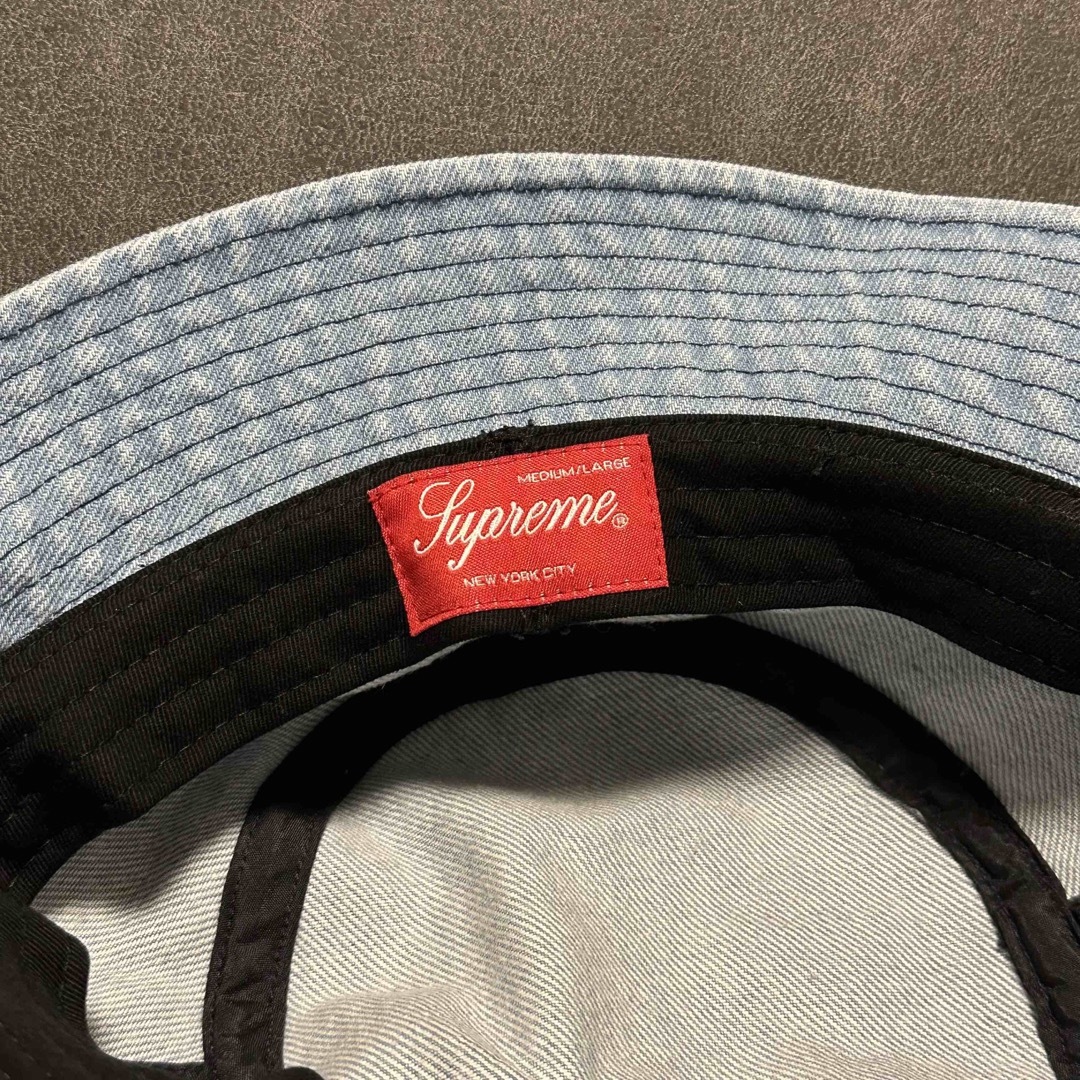 Supreme(シュプリーム)のSupreme Outline Crusher "Denim" M/L 送料込み メンズの帽子(ハット)の商品写真