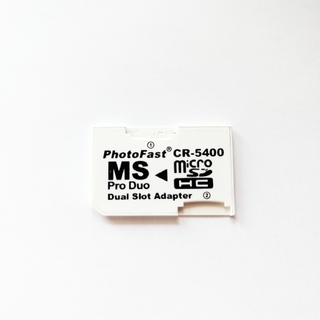 プレイステーションポータブル(PlayStation Portable)のPSP MicroSD メモリースティック　変換アダプタ CR 5400(その他)