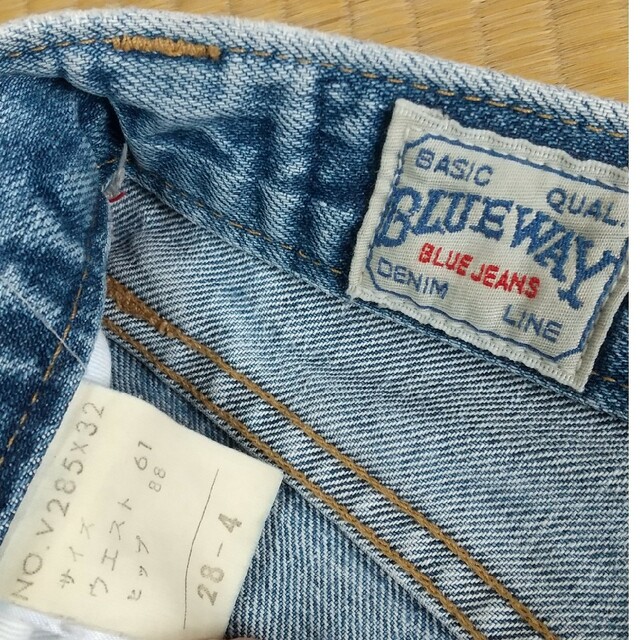 BLUE WAY(ブルーウェイ)のBlue way ハイライズ ジーンズ レディース Mサイズ レディースのパンツ(デニム/ジーンズ)の商品写真