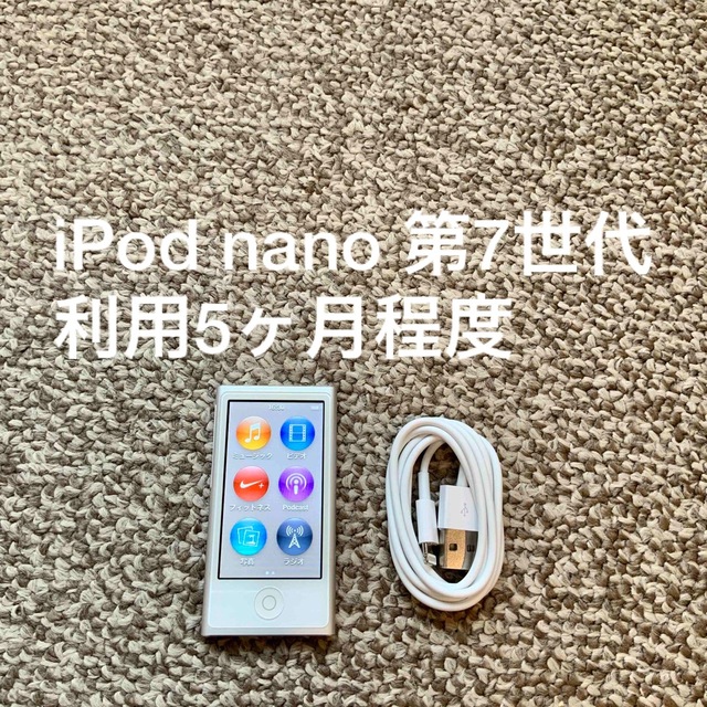 iPod nano 第7世代 16GB Apple アップル アイポッド 本体