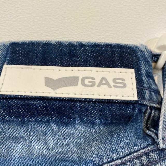 GAS(ガス)の★【GAS】ダメージデニム ジーンズ　ワイドパンツ レディースのパンツ(デニム/ジーンズ)の商品写真