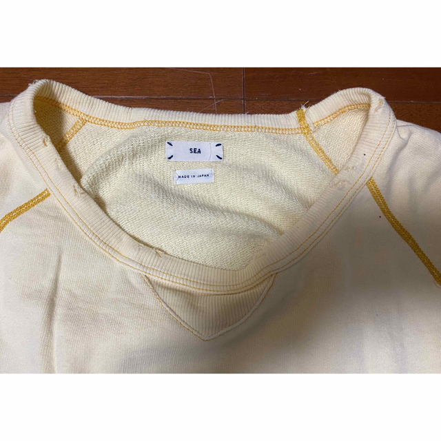 SEA(シー)のSEA ビンテージ加工　スウェット　Tシャツ レディースのトップス(Tシャツ(半袖/袖なし))の商品写真