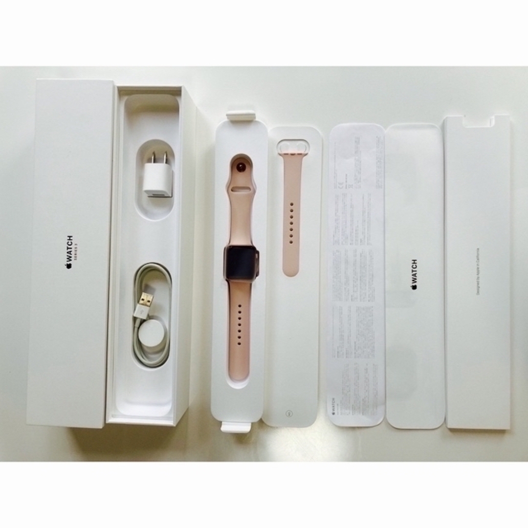 AppleWatch series 3 38mm GPS+Cellularモデル-