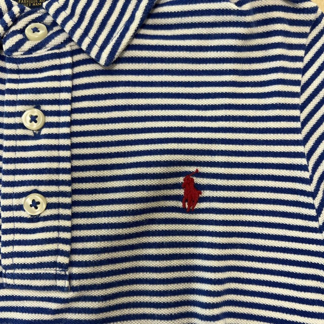 POLO RALPH LAUREN(ポロラルフローレン)のPOLO RALPHLAURENポロラルフローレンポロシャツ7 130 キッズ/ベビー/マタニティのキッズ服男の子用(90cm~)(Tシャツ/カットソー)の商品写真