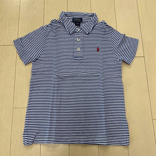 POLO RALPH LAUREN(ポロラルフローレン)のPOLO RALPHLAURENポロラルフローレンポロシャツ7 130 キッズ/ベビー/マタニティのキッズ服男の子用(90cm~)(Tシャツ/カットソー)の商品写真