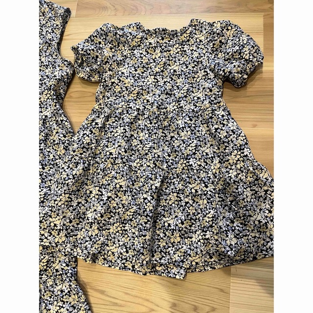 GU(ジーユー)の親子コーデ　オソロ　ワンピース　GU キッズ/ベビー/マタニティのキッズ服女の子用(90cm~)(ワンピース)の商品写真