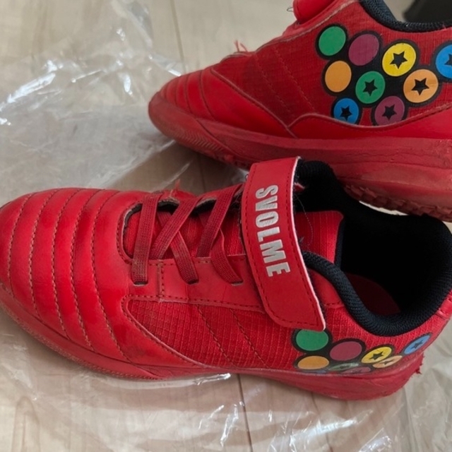 代引き不可 サッカー フットサル スボルメ キッズ トレシュー 子供 19センチ スボルメ SVOLME フットサルシューズ ピンク 24cm