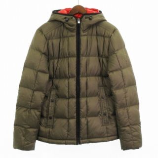 トミーヒルフィガー(TOMMY HILFIGER)のトミーヒルフィガー ボンバー ブルゾン ジャケット 中綿 フード カーキ L(ブルゾン)