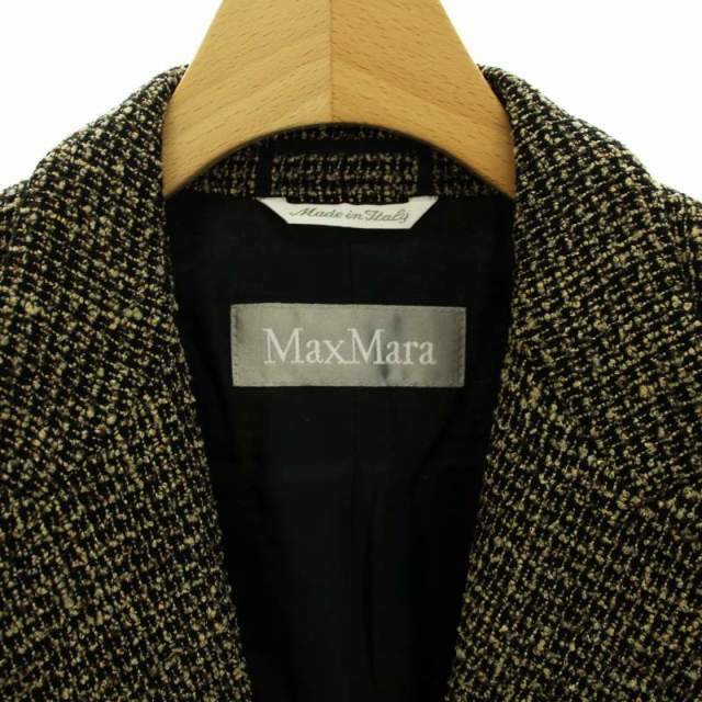 Max Mara   マックスマーラ テーラードジャケット ツイード ウール 肩