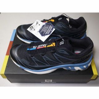 サロモン(SALOMON)のSALOMON XT-6 CLEAR 27.5cm black blue(スニーカー)