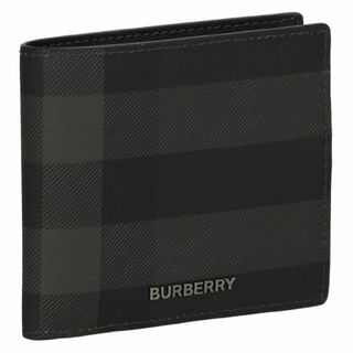 バーバリー(BURBERRY)のバーバリー BURBERRY 二つ折財布 8064604 CHARCOAL(折り財布)