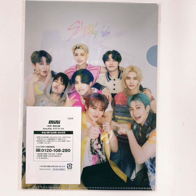 Stray Kids クリアファイル　2点セット エンタメ/ホビーのタレントグッズ(アイドルグッズ)の商品写真