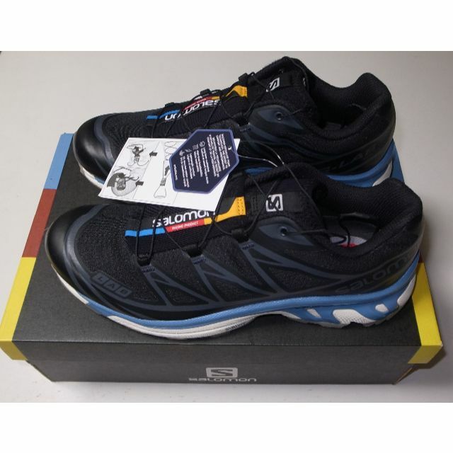 【新品・レディース】Salomon XT-6 Clear ブラック サロモン