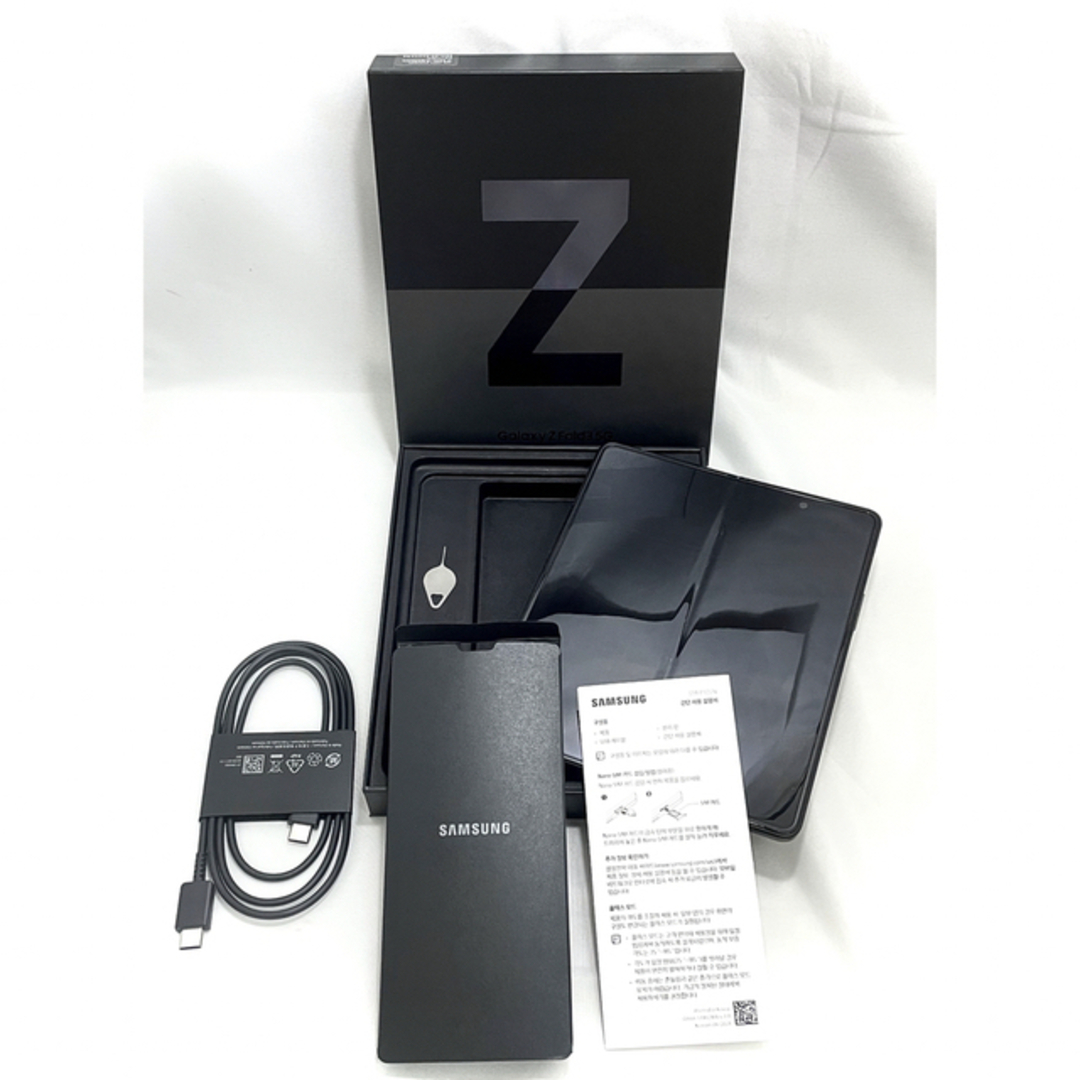 最大5000円OFFクーポン ☆韓国版 Galaxy Z Fold3 5G 512GB SM-F926N