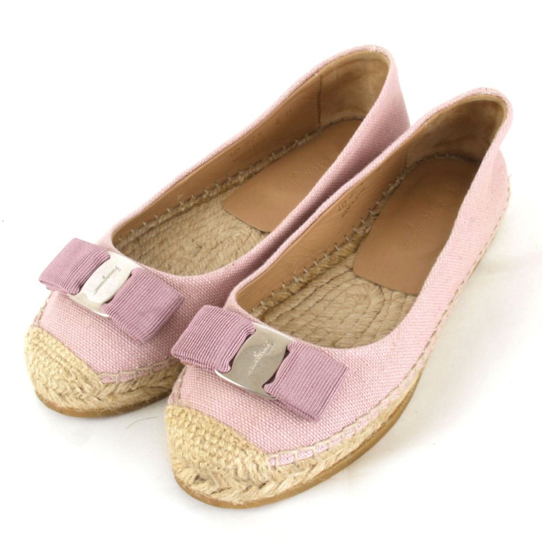 USED』 Salvatore Ferragamo フェラガモ ヴァラエスパドリーユ
