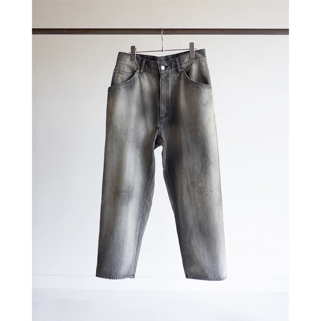 23SS 未使用 ANCELLM アンセルム ブラックデニムパンツ | ticontrack.com