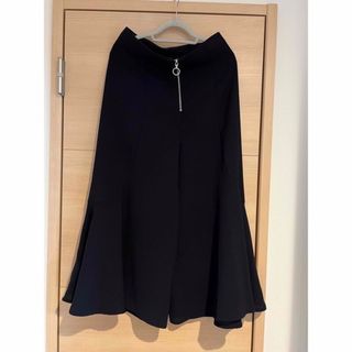 ザラ(ZARA)の美品　ZARA マーメイドシルエットパンツ　ネイビーS(その他)