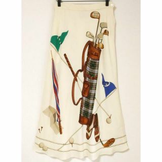 Ralph Lauren - サンプル品☆RALPH LAUREN☆プリントロングスカート