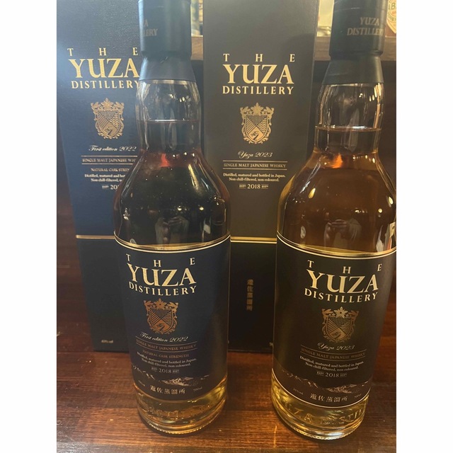 YUZA   DISTILLERY 2022. 2023 ２本　遊佐