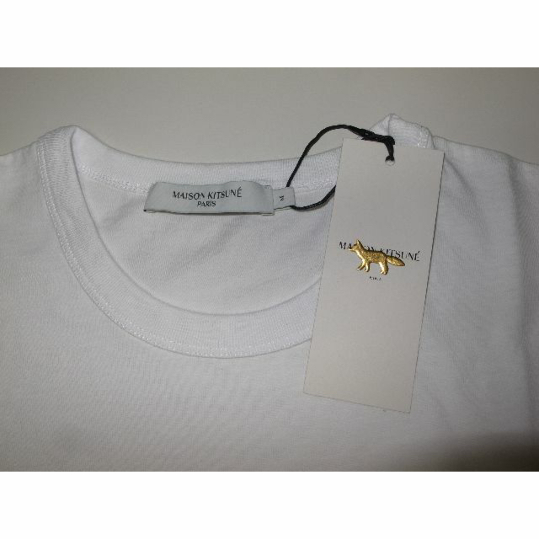 MAISON KITSUNE'(メゾンキツネ)のmaison kitsune grey fox head tシャツ ホワイト M メンズのトップス(Tシャツ/カットソー(半袖/袖なし))の商品写真
