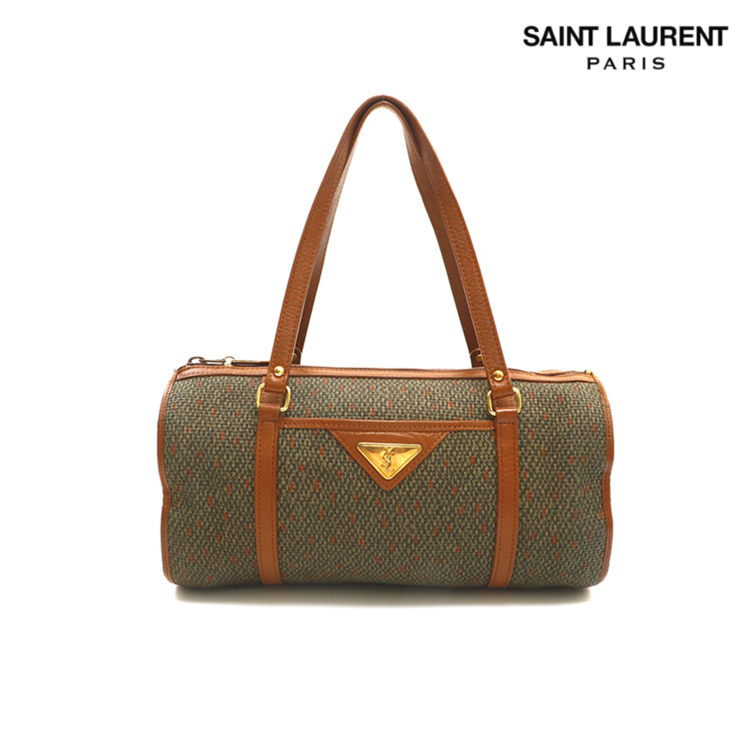 安い特売 サンローランパリ SAINT LAURENT PARIS 筒型 レザー