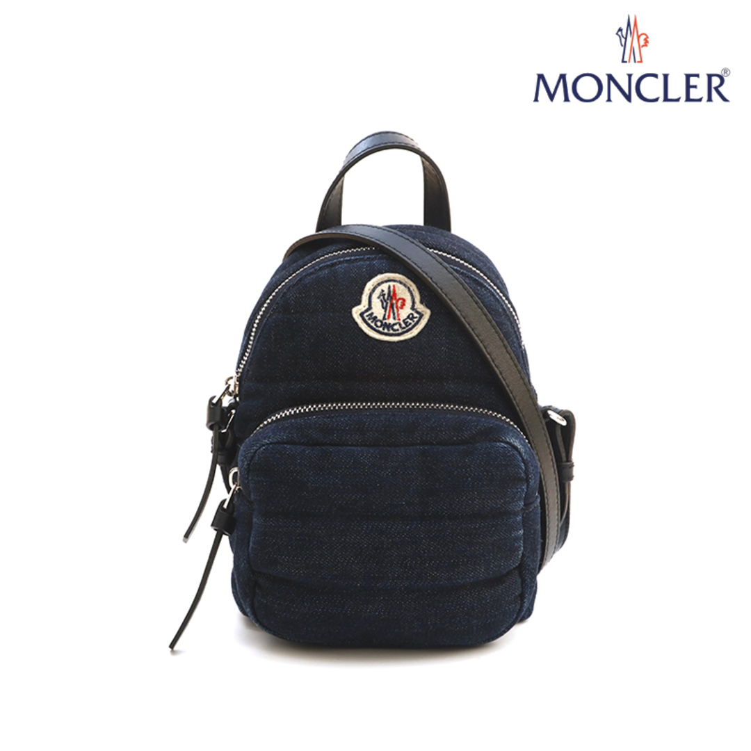 モンクレール MONCLER デニム リュックモチーフ ショルダーバッグ