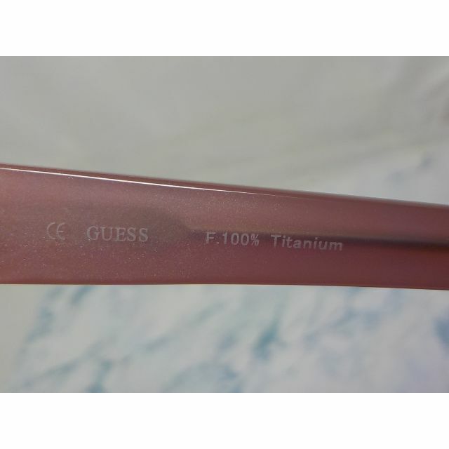 GUESS(ゲス)のGUESS メガネフレーム GU-8139 53口15-135 BLK  レディースのファッション小物(サングラス/メガネ)の商品写真