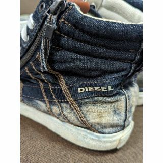 DIESEL - 27cm DIESEL サイドジップデニムシューズの通販 by なっこ ...