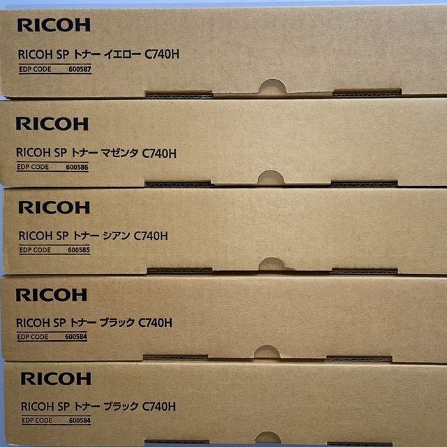 RICOH純正SPトナーC740H 4色セット | linnke.com.br