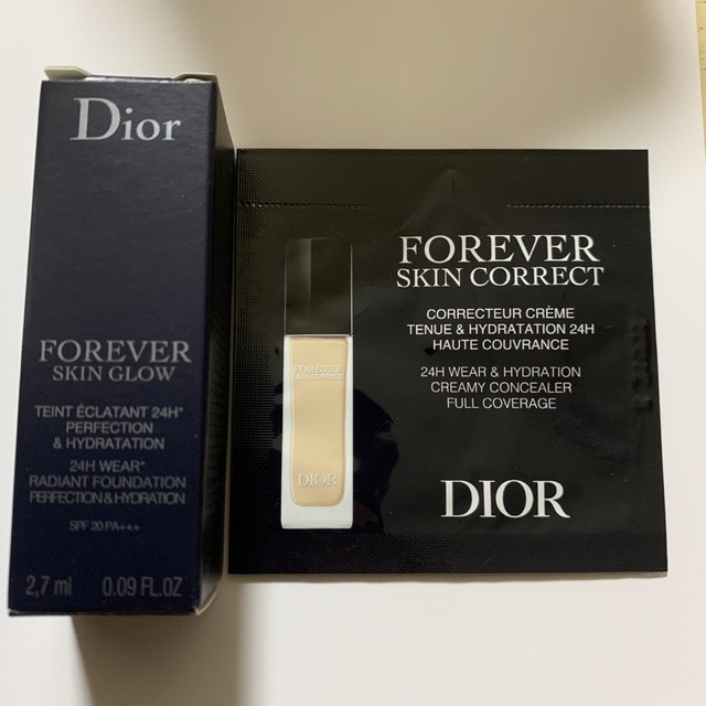 Dior(ディオール)のディオールスキンフォーエヴァーフルイドグロウ　コンシーラー　1N コスメ/美容のキット/セット(サンプル/トライアルキット)の商品写真