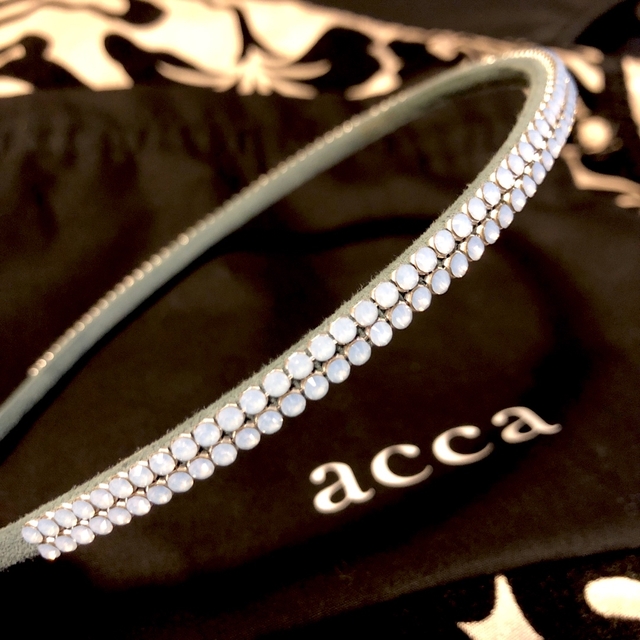 直営店に限定 スワロフスキー2段 acca accaカチューシャ カチューシャ 直営店に限定 スワロフスキー2段 acca accaカチューシャ カチューシャ
