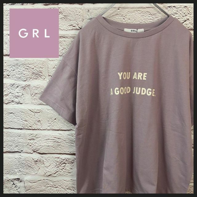 GRL(グレイル)のGRL タグ付き　Tシャツ レディース　[ Free ] レディースのトップス(Tシャツ(半袖/袖なし))の商品写真