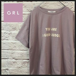 グレイル(GRL)のGRL タグ付き　Tシャツ レディース　[ Free ](Tシャツ(半袖/袖なし))