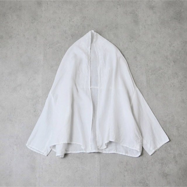 nest Robe - nest robe ハンドエンブロイダリー ショートローブの通販