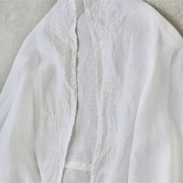 nest Robe - nest robe ハンドエンブロイダリー ショートローブの通販