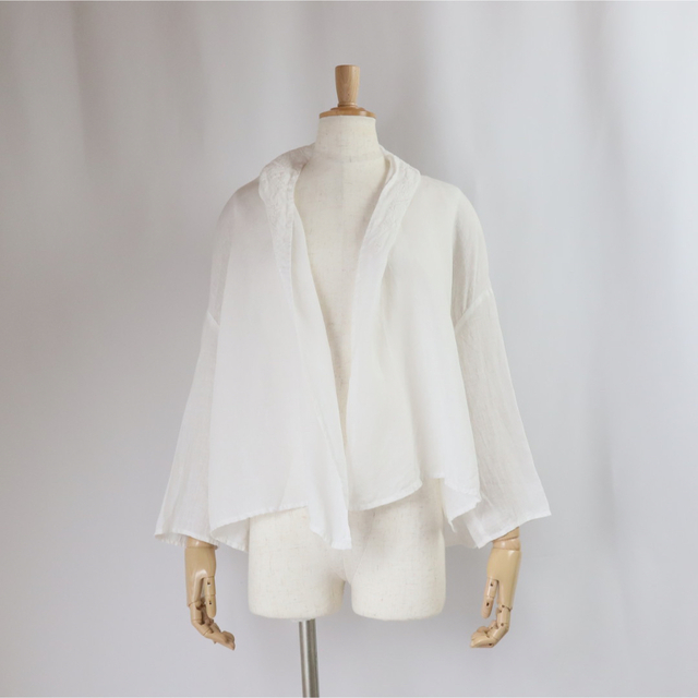 nest Robe - nest robe ハンドエンブロイダリー ショートローブの通販