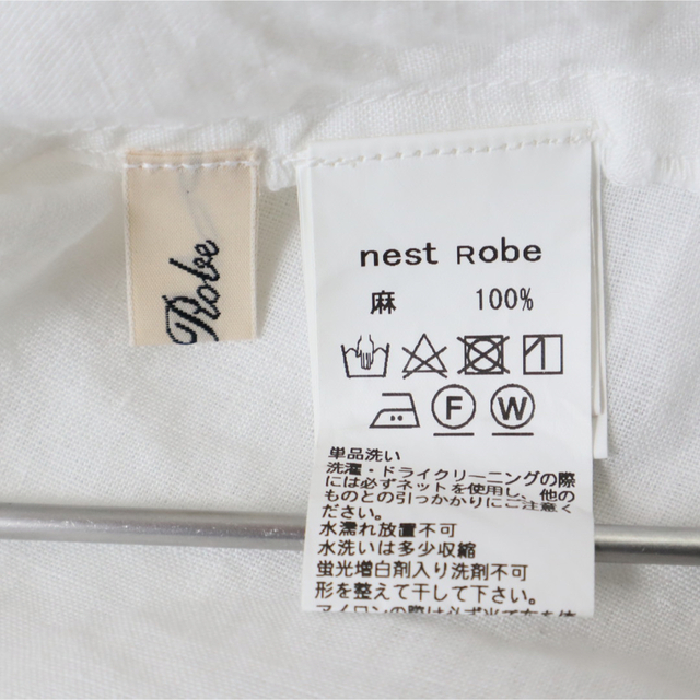 nest Robe - nest robe ハンドエンブロイダリー ショートローブの通販