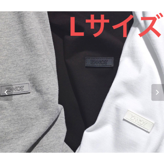 1LDK SELECT(ワンエルディーケーセレクト)のENNOY/3PACK T-SHIRTS (WHT/BLK/GRY)/L メンズのトップス(Tシャツ/カットソー(半袖/袖なし))の商品写真